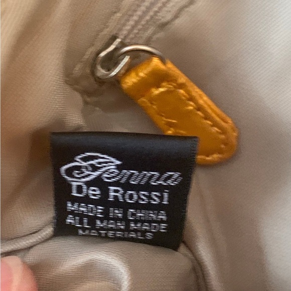 Y2K Fashion Gold Shoulder Bag Genna De Rossi - Picture 6 of 9